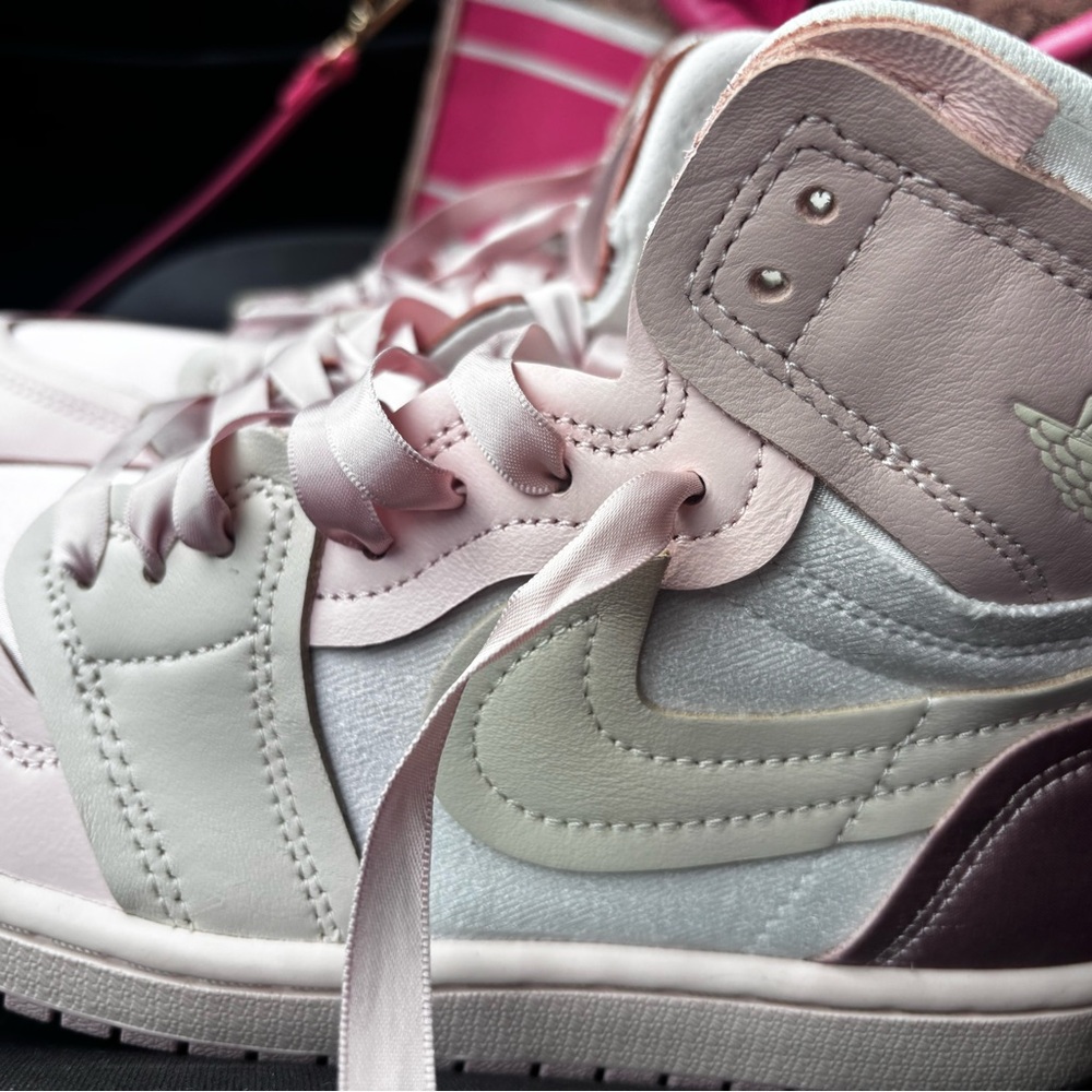 Pink and Cream Jordan 1